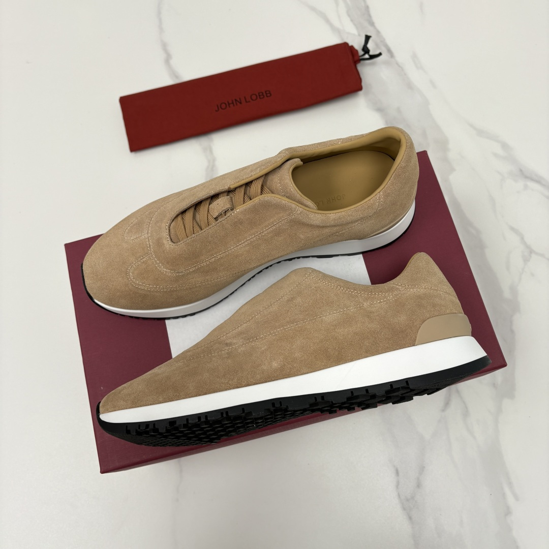 💋💍JL家新品 John Lobb 休闲鞋男士轻奢运动鞋 官方 10,300 作为爱马-仕旗下顶级鞋履品