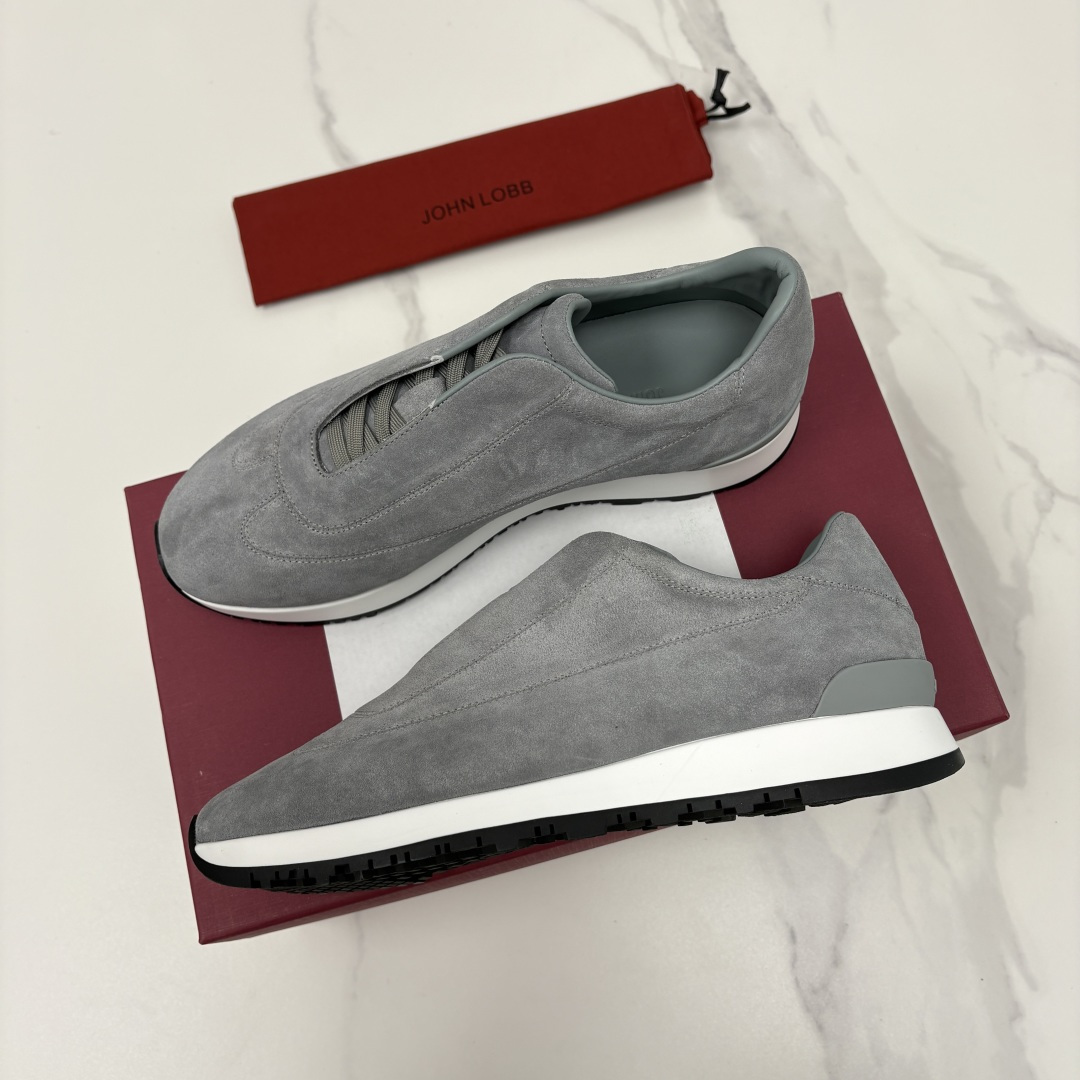 💋💍JL家新品 John Lobb 休闲鞋男士轻奢运动鞋 官方 10,300 作为爱马-仕旗下顶级鞋履品