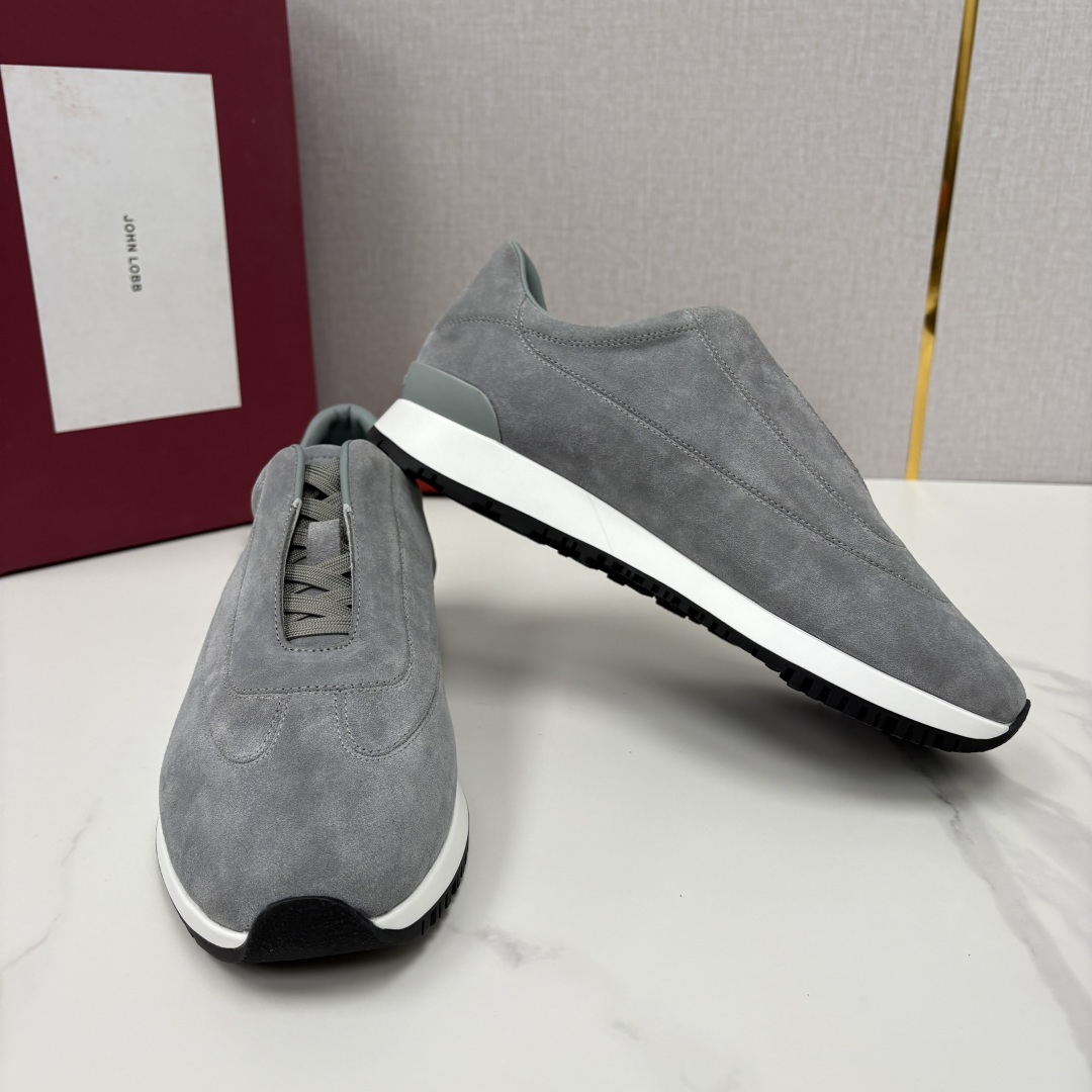 💋💍JL家新品 John Lobb 休闲鞋男士轻奢运动鞋 官方 10,300 作为爱马-仕旗下顶级鞋履品