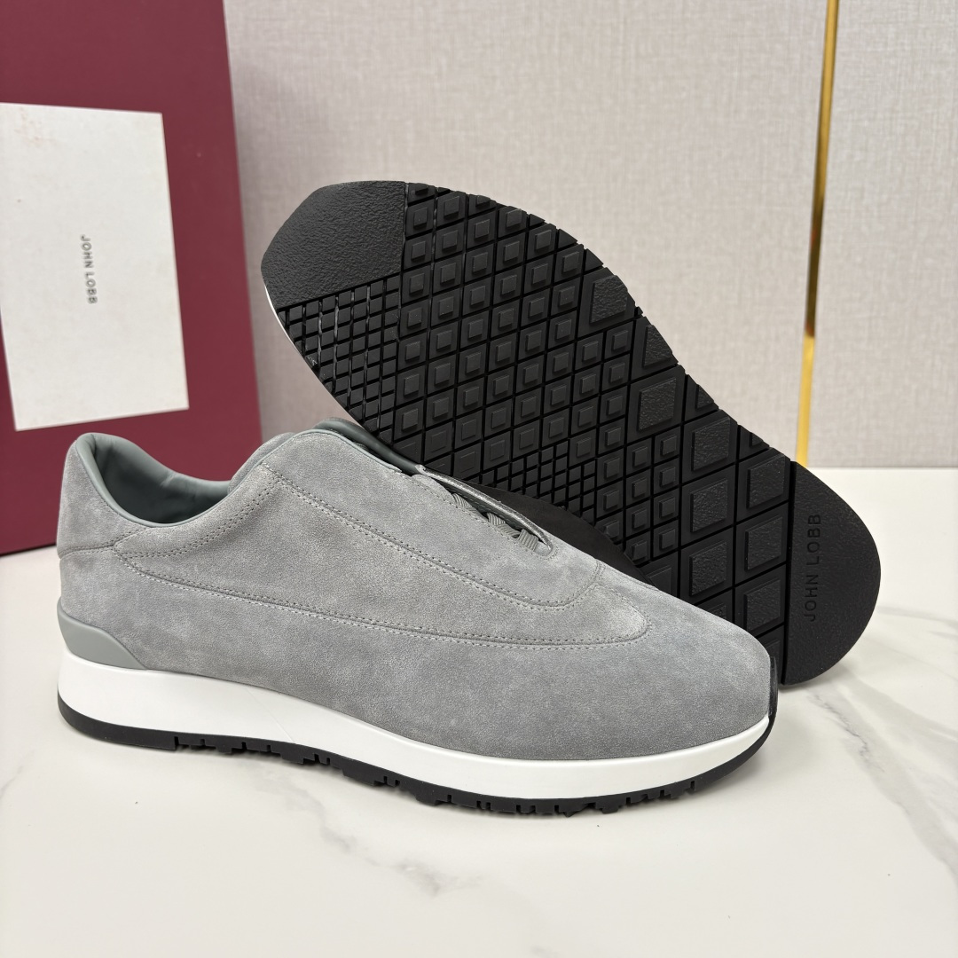 💋💍JL家新品 John Lobb 休闲鞋男士轻奢运动鞋 官方 10,300 作为爱马-仕旗下顶级鞋履品