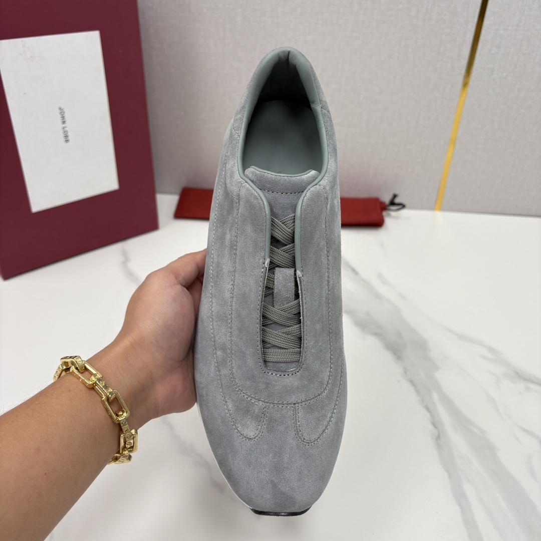 💋💍JL家新品 John Lobb 休闲鞋男士轻奢运动鞋 官方 10,300 作为爱马-仕旗下顶级鞋履品