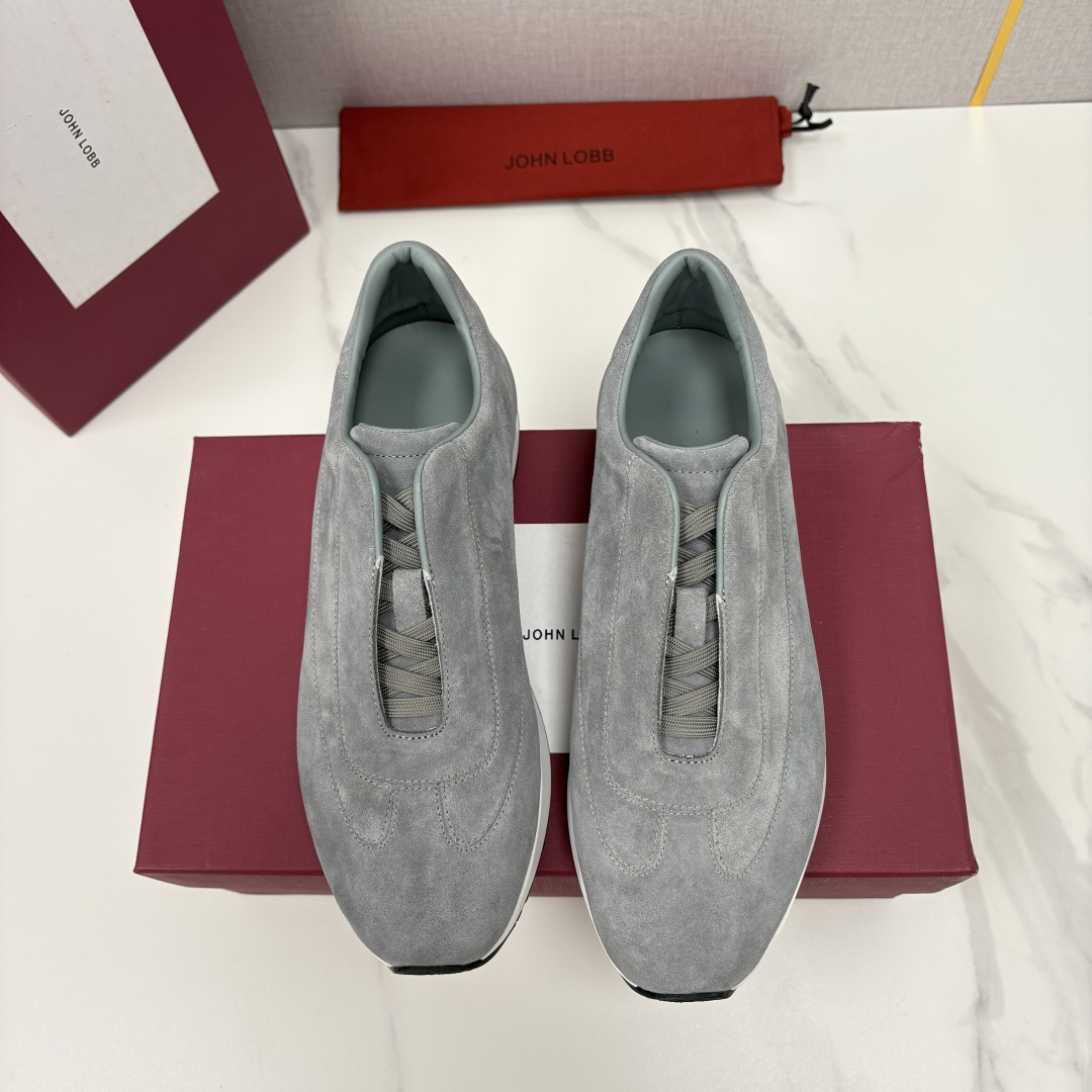 💋💍JL家新品 John Lobb 休闲鞋男士轻奢运动鞋 官方 10,300 作为爱马-仕旗下顶级鞋履品