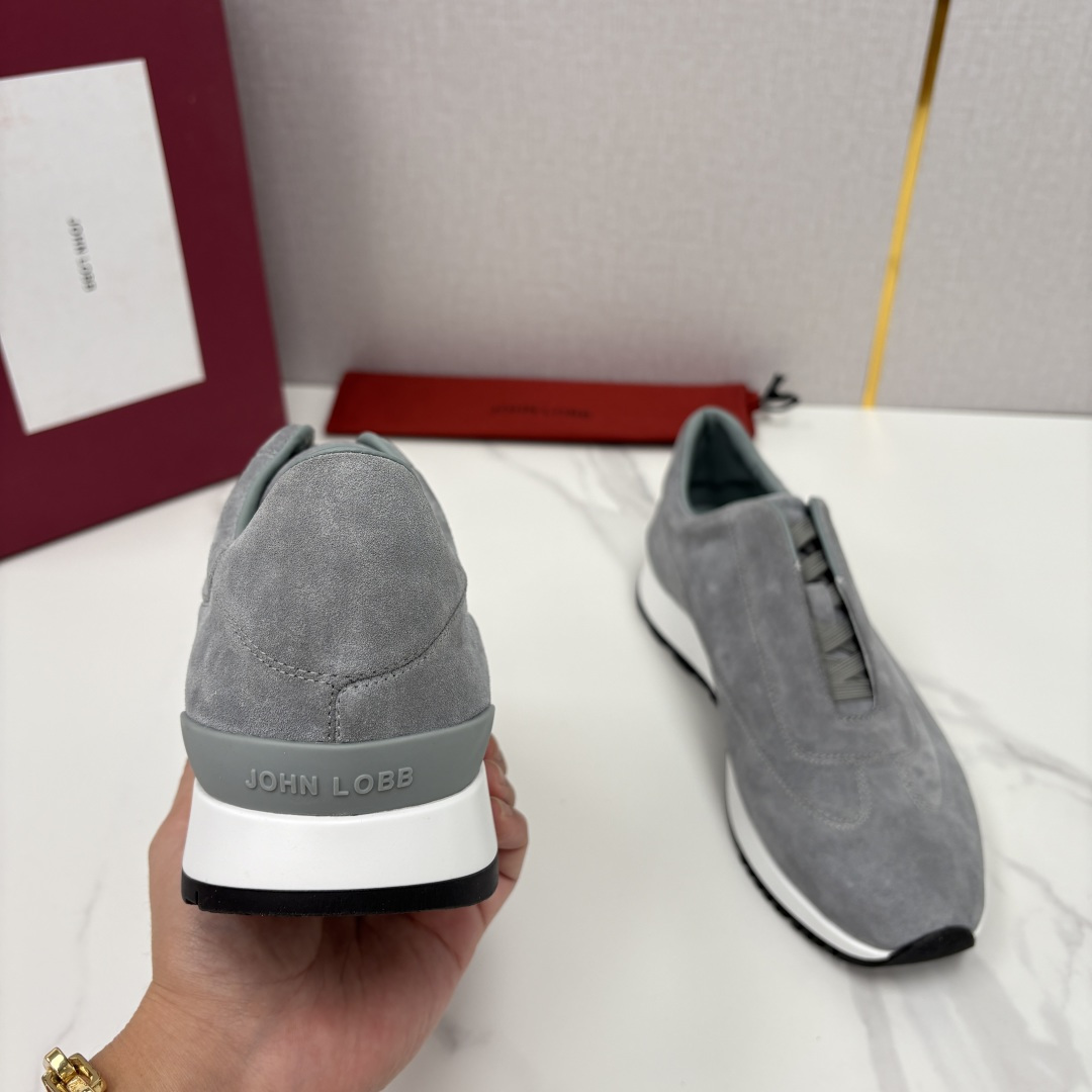 💋💍JL家新品 John Lobb 休闲鞋男士轻奢运动鞋 官方 10,300 作为爱马-仕旗下顶级鞋履品