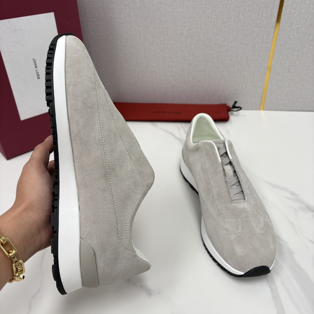 💋💍JL家新品 John Lobb 休闲鞋男士轻奢运动鞋 官方 10,300 作为爱马-仕旗下顶级鞋履品