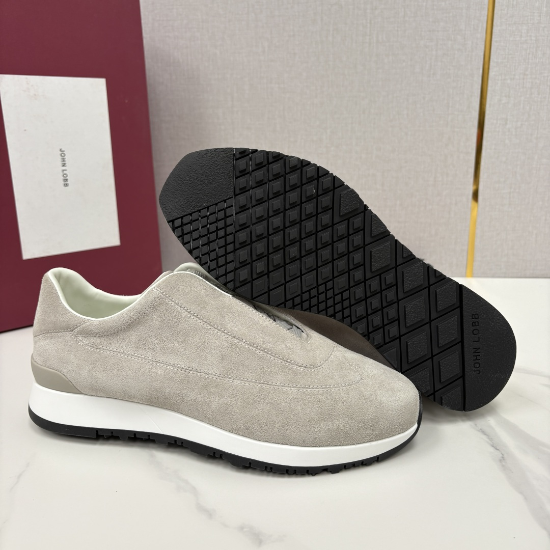 💋💍JL家新品 John Lobb 休闲鞋男士轻奢运动鞋 官方 10,300 作为爱马-仕旗下顶级鞋履品