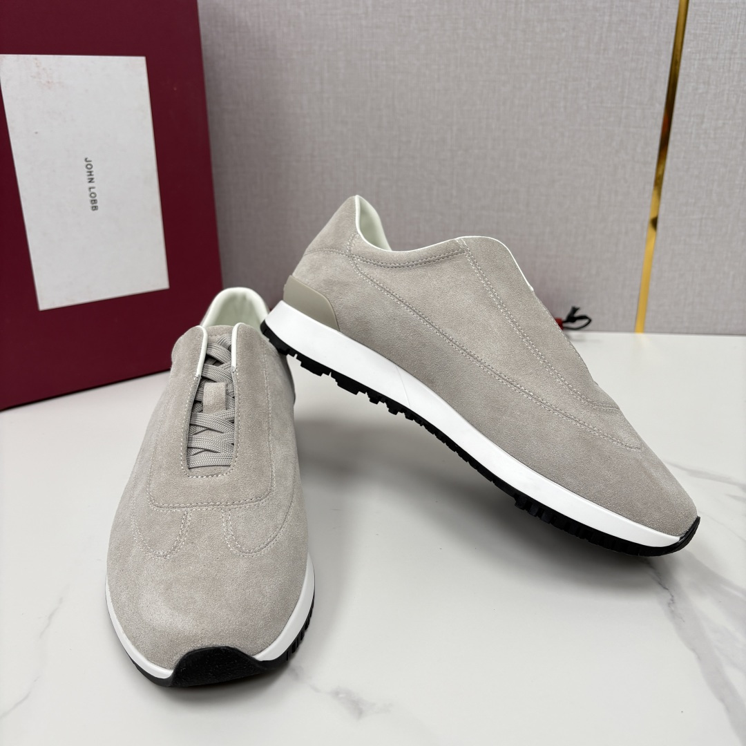 💋💍JL家新品 John Lobb 休闲鞋男士轻奢运动鞋 官方 10,300 作为爱马-仕旗下顶级鞋履品