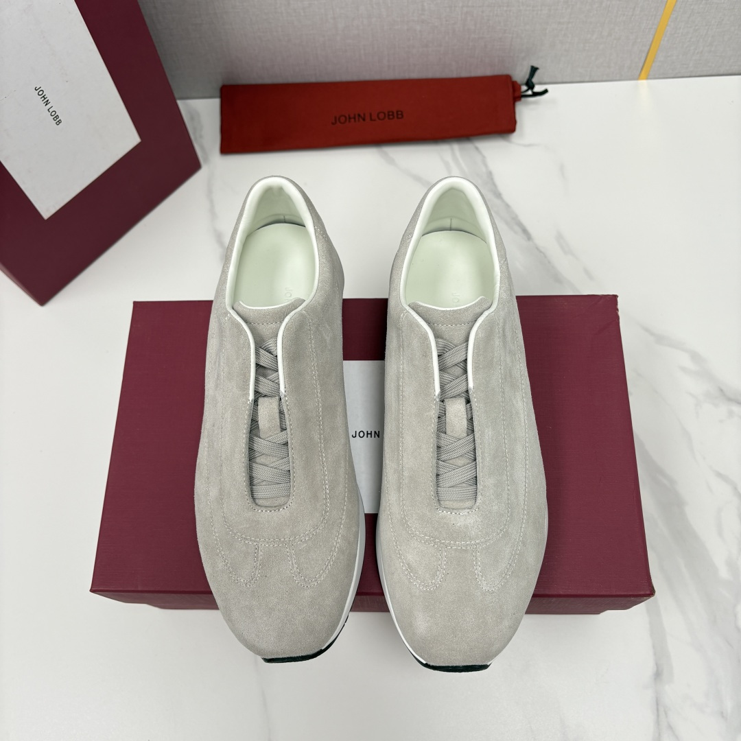 💋💍JL家新品 John Lobb 休闲鞋男士轻奢运动鞋 官方 10,300 作为爱马-仕旗下顶级鞋履品