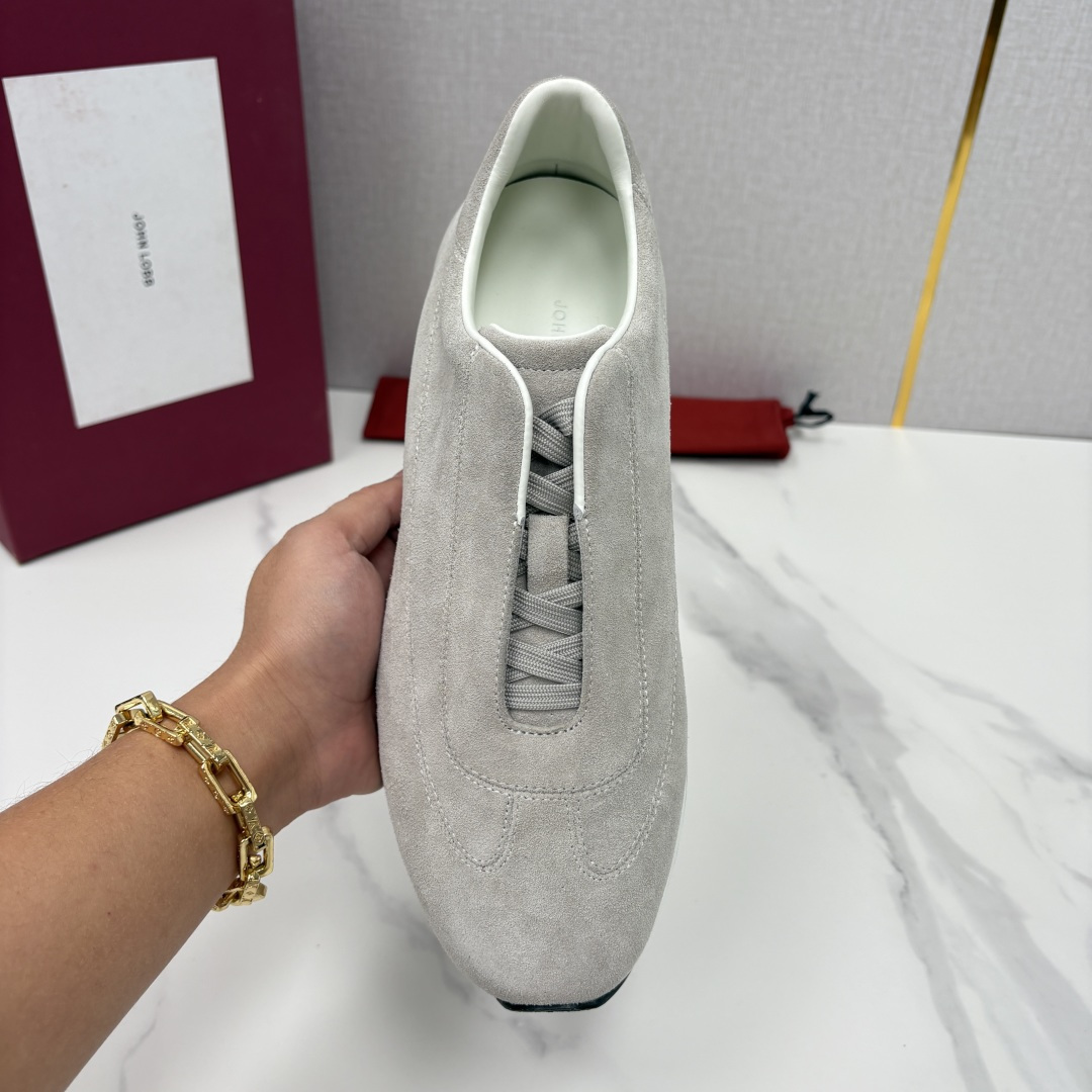 💋💍JL家新品 John Lobb 休闲鞋男士轻奢运动鞋 官方 10,300 作为爱马-仕旗下顶级鞋履品