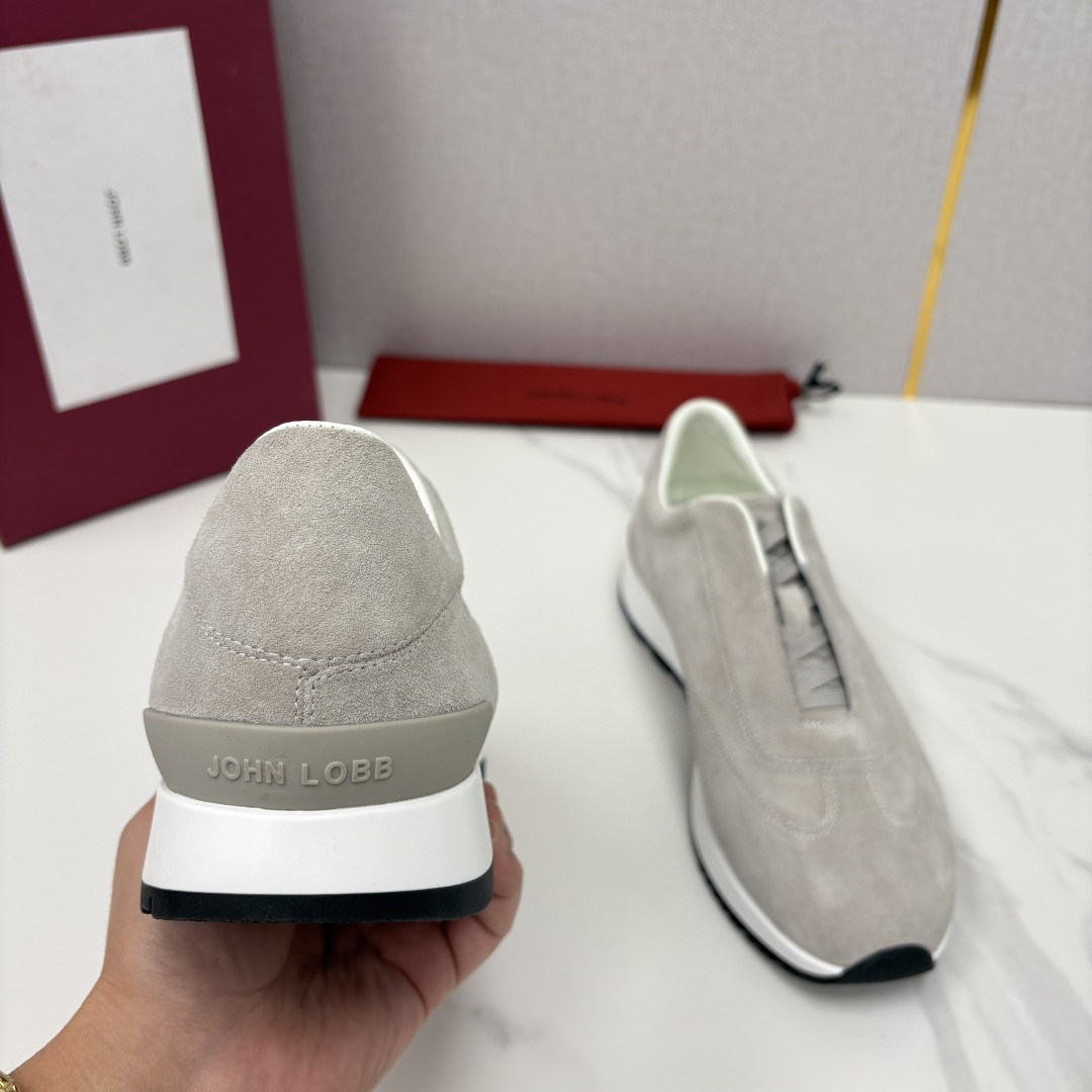 💋💍JL家新品 John Lobb 休闲鞋男士轻奢运动鞋 官方 10,300 作为爱马-仕旗下顶级鞋履品
