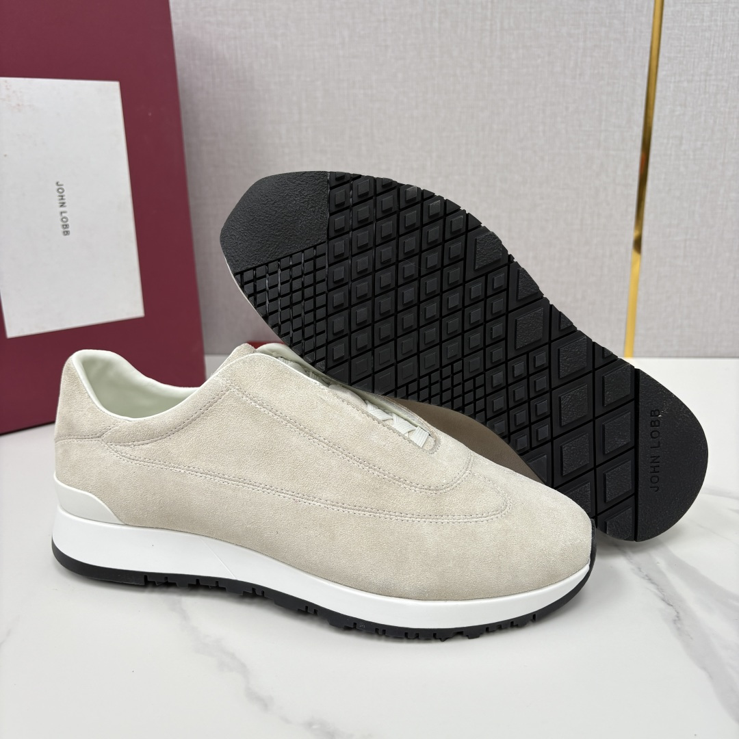 💋💍JL家新品 John Lobb 休闲鞋男士轻奢运动鞋 官方 10,300 作为爱马-仕旗下顶级鞋履品