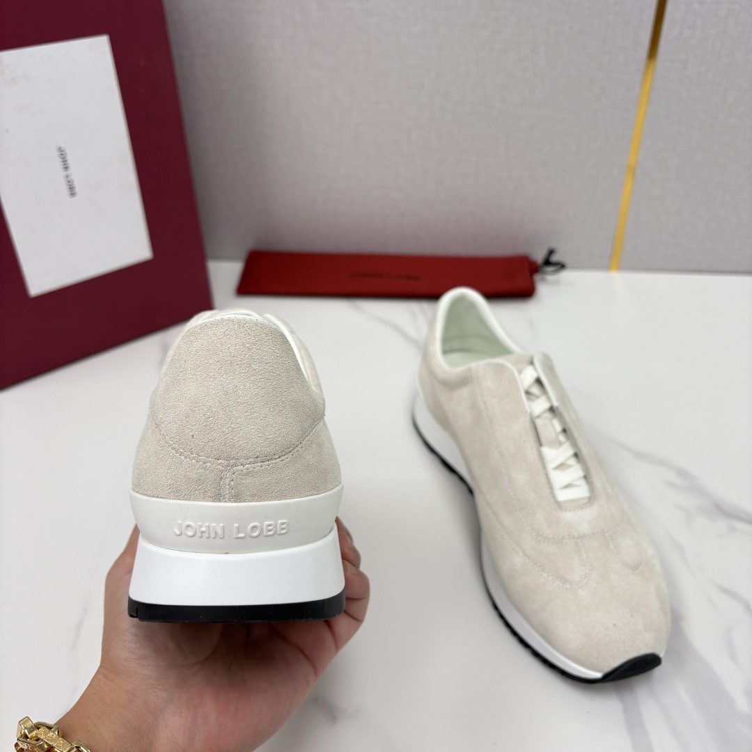 💋💍JL家新品 John Lobb 休闲鞋男士轻奢运动鞋 官方 10,300 作为爱马-仕旗下顶级鞋履品