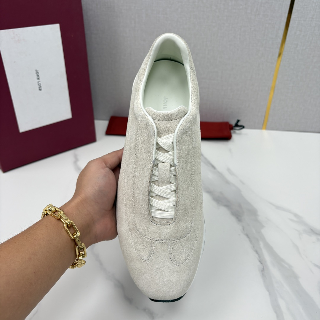 💋💍JL家新品 John Lobb 休闲鞋男士轻奢运动鞋 官方 10,300 作为爱马-仕旗下顶级鞋履品