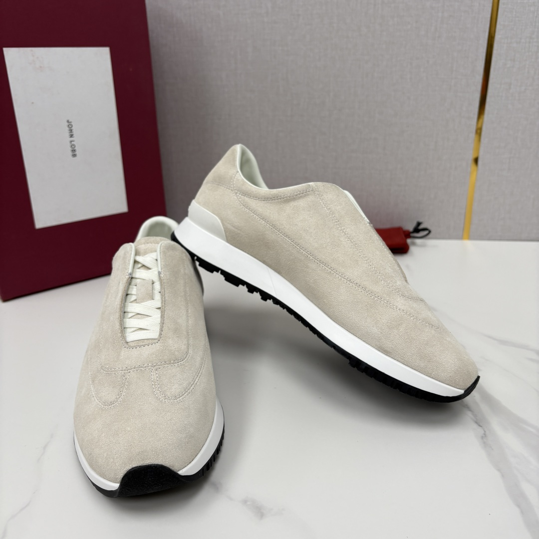 💋💍JL家新品 John Lobb 休闲鞋男士轻奢运动鞋 官方 10,300 作为爱马-仕旗下顶级鞋履品