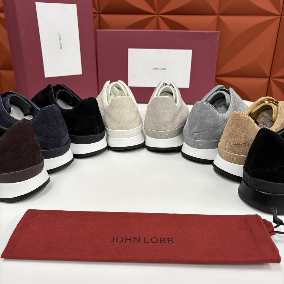 💋💍JL家新品 John Lobb 休闲鞋男士轻奢运动鞋 官方 10,300 作为爱马-仕旗下顶级鞋履品