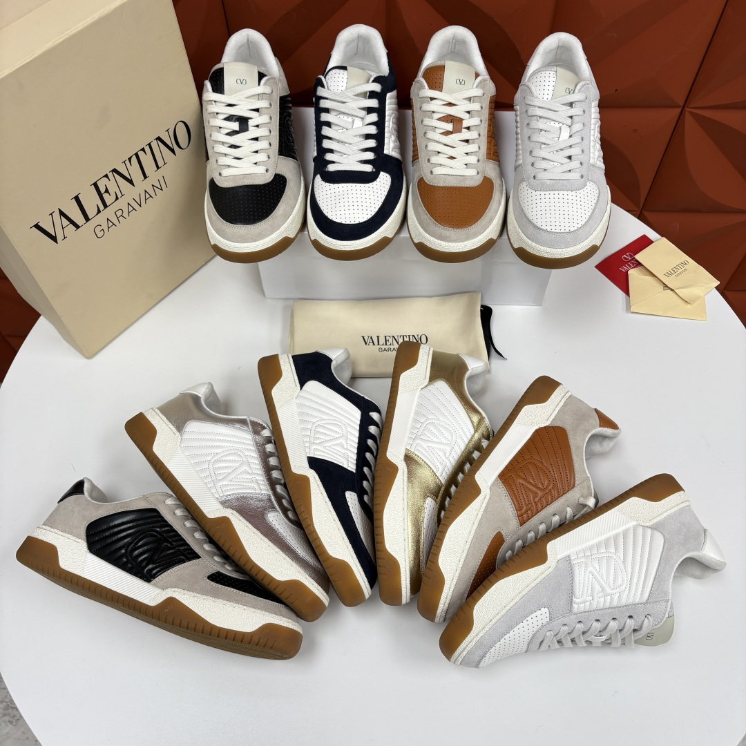 💋💍VT 家新品 VALENTIN* Garavan* 华伦～ SPARRY 牛皮革运动鞋 官方 7,8