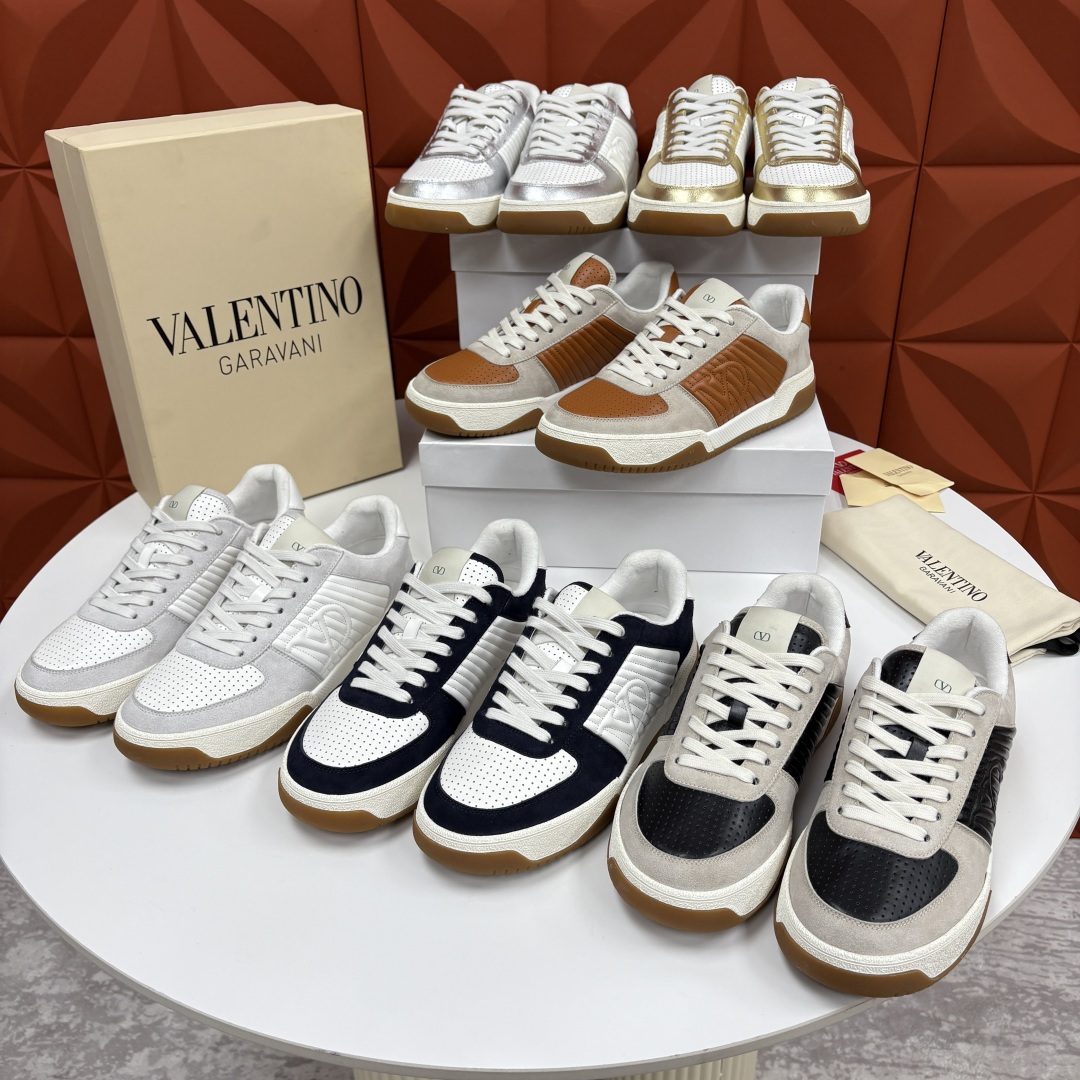 💋💍VT 家新品 VALENTIN* Garavan* 华伦～ SPARRY 牛皮革运动鞋 官方 7,8