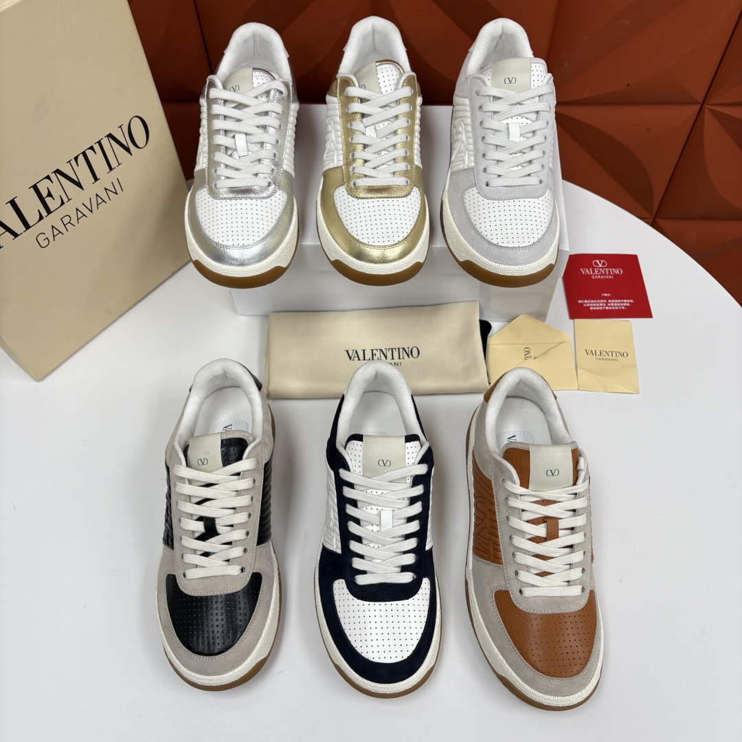 💋💍VT 家新品 VALENTIN* Garavan* 华伦～ SPARRY 牛皮革运动鞋 官方 7,8