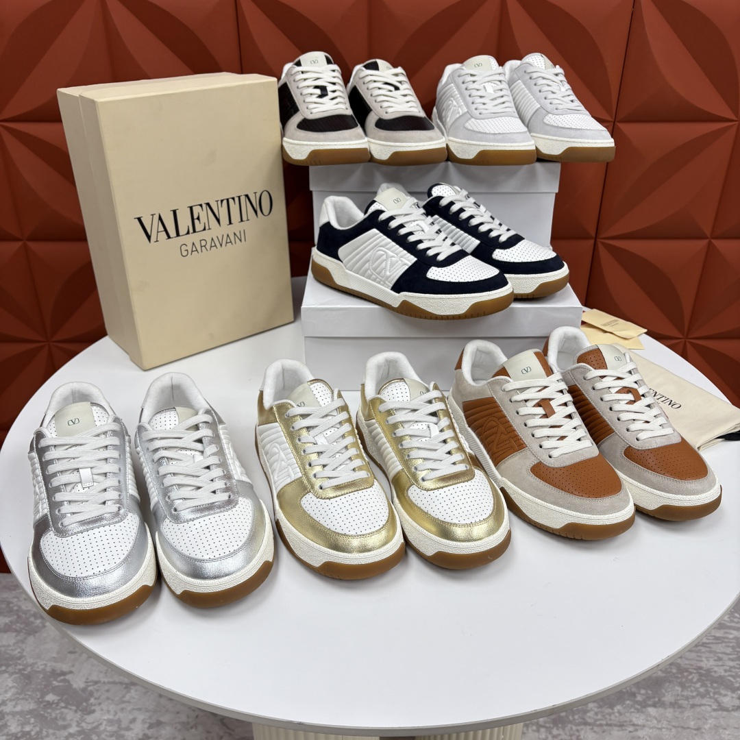 💋💍VT 家新品 VALENTIN* Garavan* 华伦～ SPARRY 牛皮革运动鞋 官方 7,8