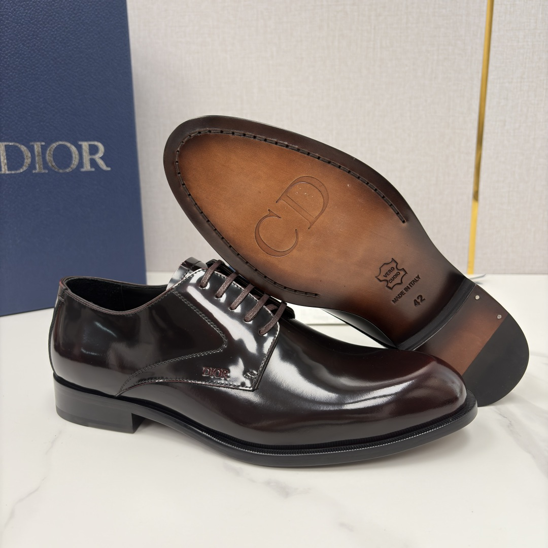 💋💍CD家新品 Dio* 迪-奥 新款男士正装鞋皮鞋， Timeless 德比鞋 官方98800。 这款