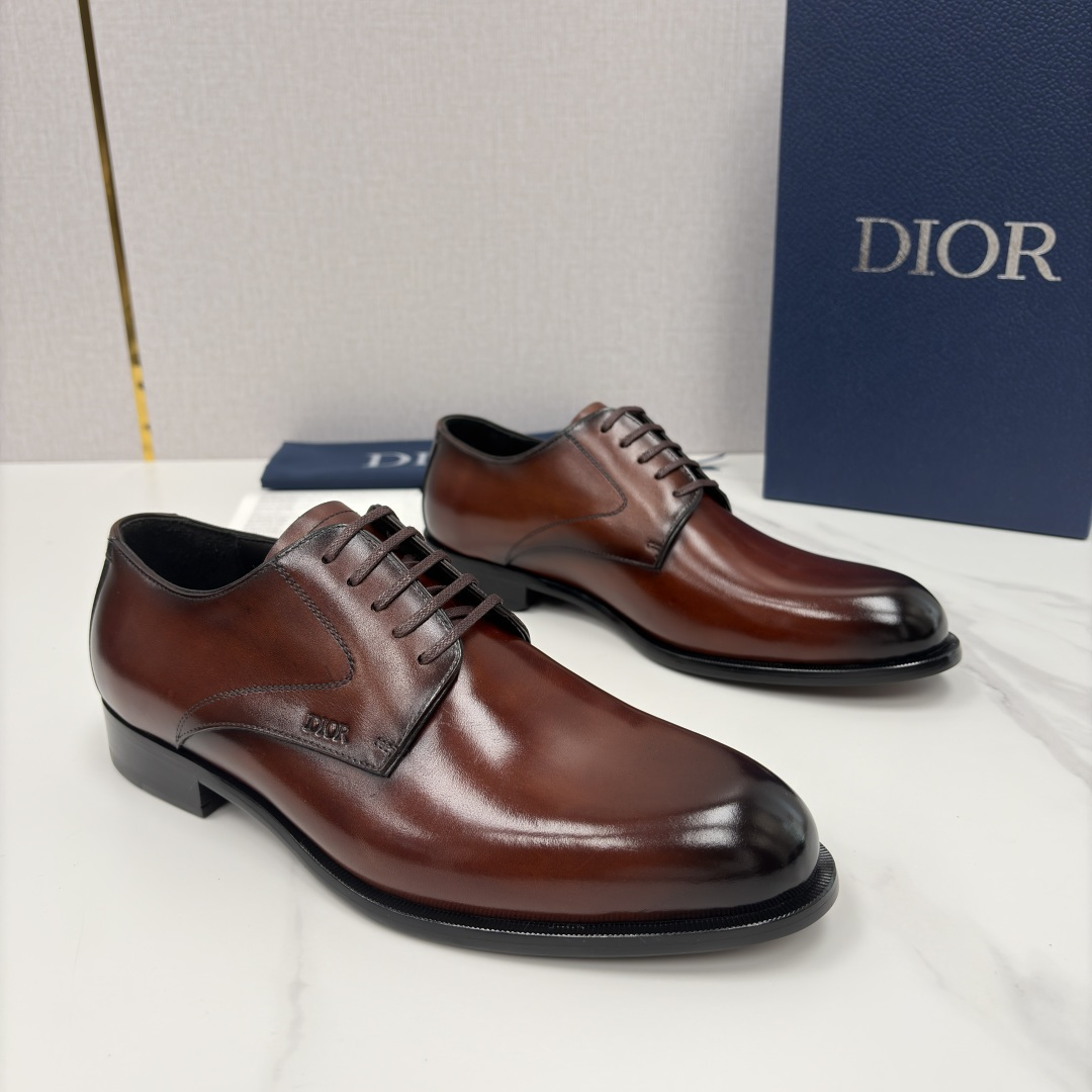 💋💍CD家新品 Dio* 迪-奥 新款男士正装鞋皮鞋， Timeless 德比鞋 官方98800。 这款