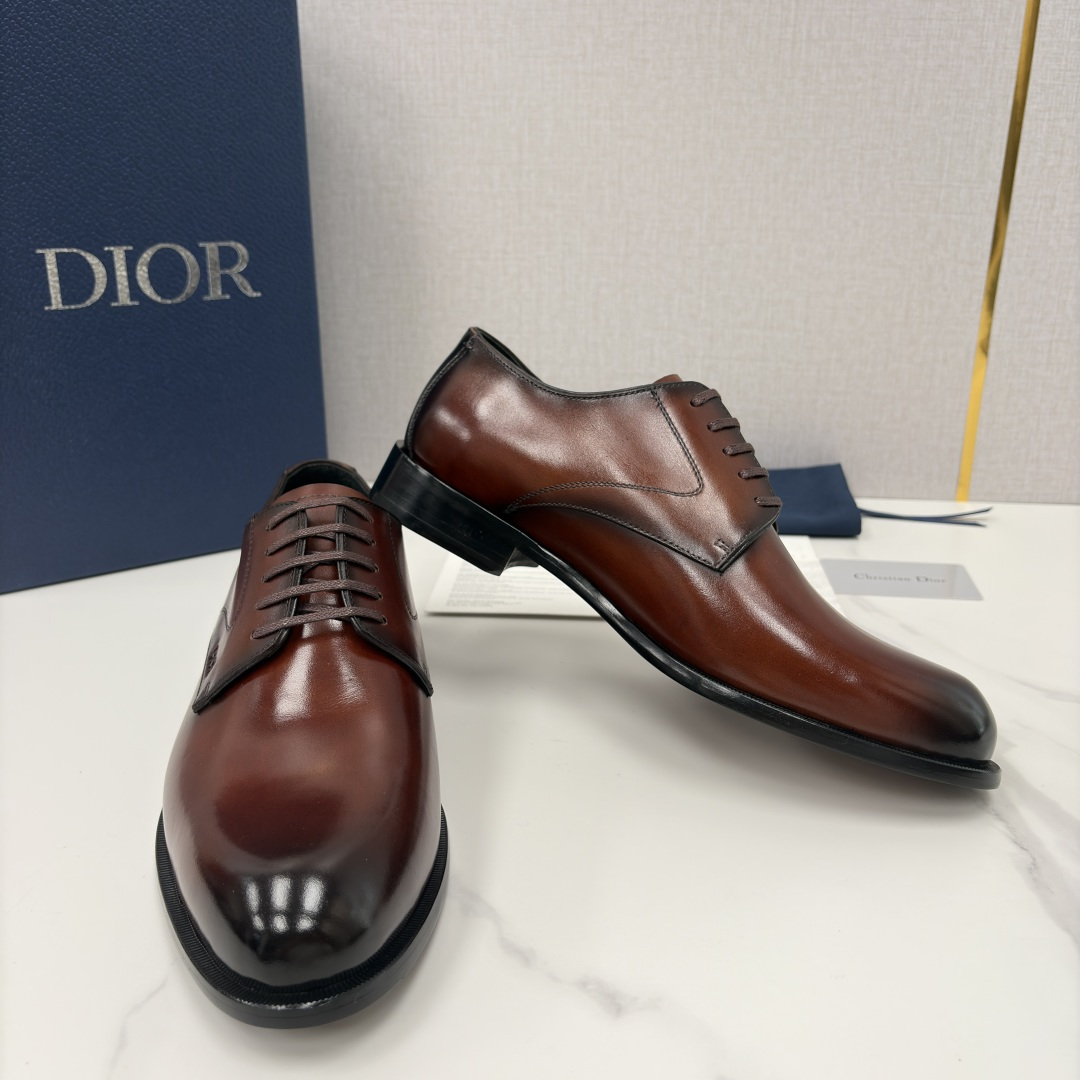 💋💍CD家新品 Dio* 迪-奥 新款男士正装鞋皮鞋， Timeless 德比鞋 官方98800。 这款