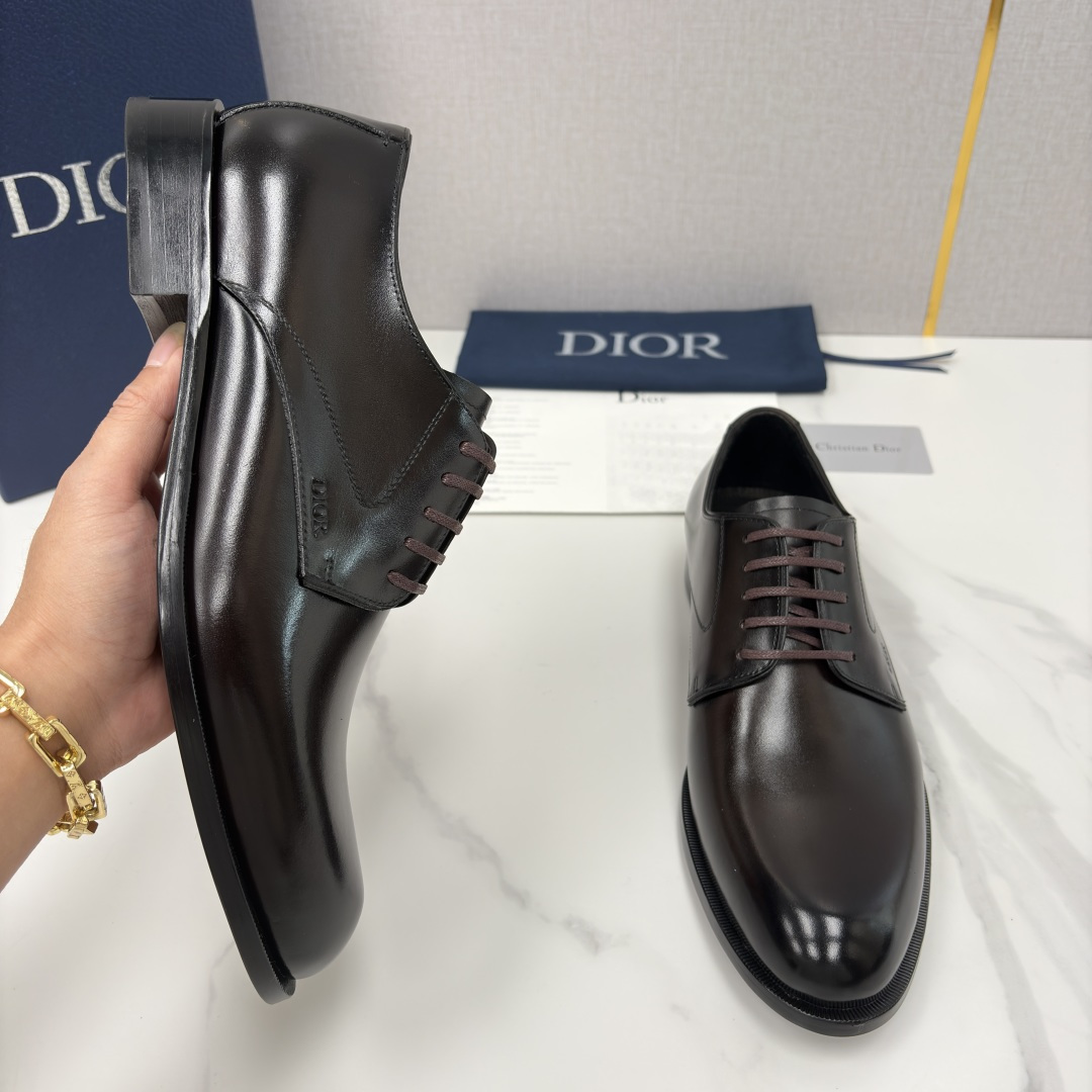 💋💍CD家新品 Dio* 迪-奥 新款男士正装鞋皮鞋， Timeless 德比鞋 官方98800。 这款