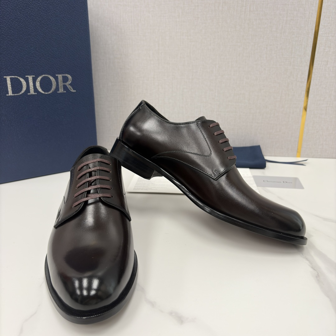 💋💍CD家新品 Dio* 迪-奥 新款男士正装鞋皮鞋， Timeless 德比鞋 官方98800。 这款