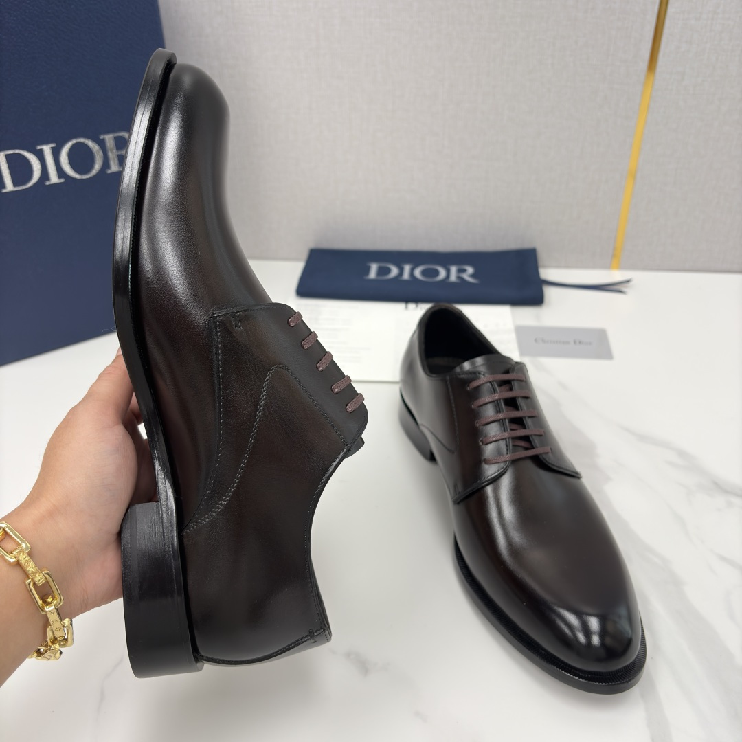 💋💍CD家新品 Dio* 迪-奥 新款男士正装鞋皮鞋， Timeless 德比鞋 官方98800。 这款