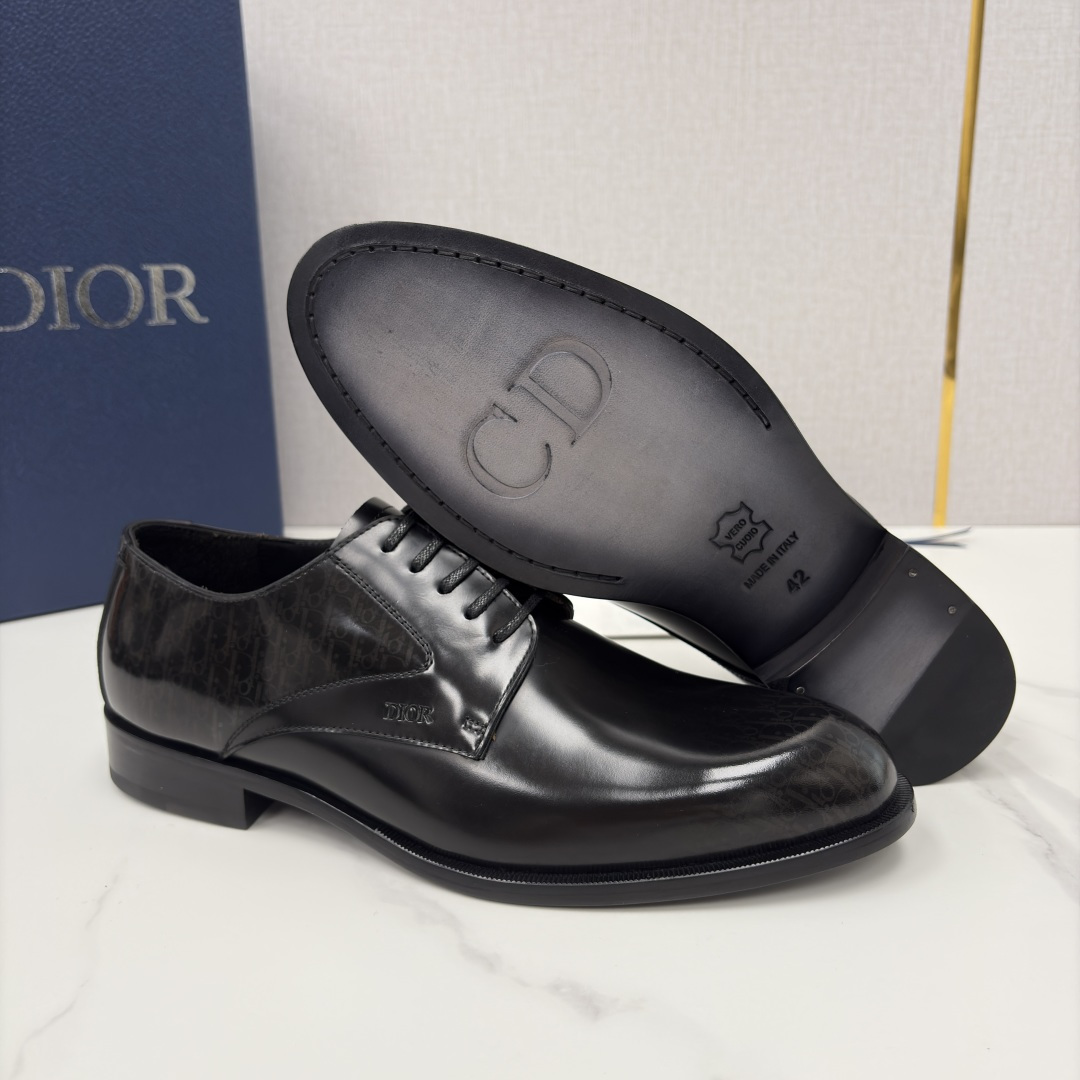 💋💍CD家新品 Dio* 迪-奥 新款男士正装鞋皮鞋， Timeless 德比鞋 官方98800。 这款