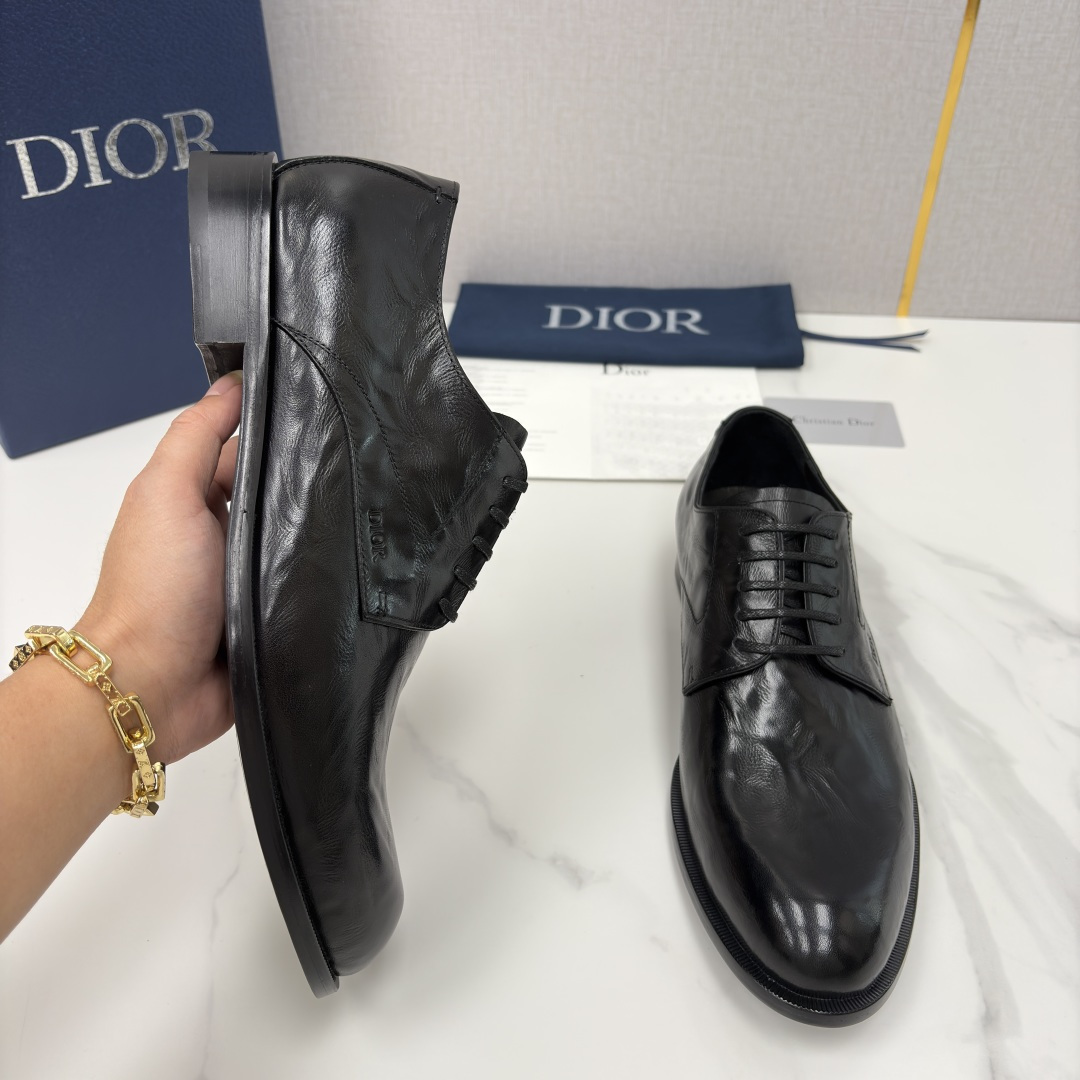 💋💍CD家新品 Dio* 迪-奥 新款男士正装鞋皮鞋， Timeless 德比鞋 官方98800。 这款