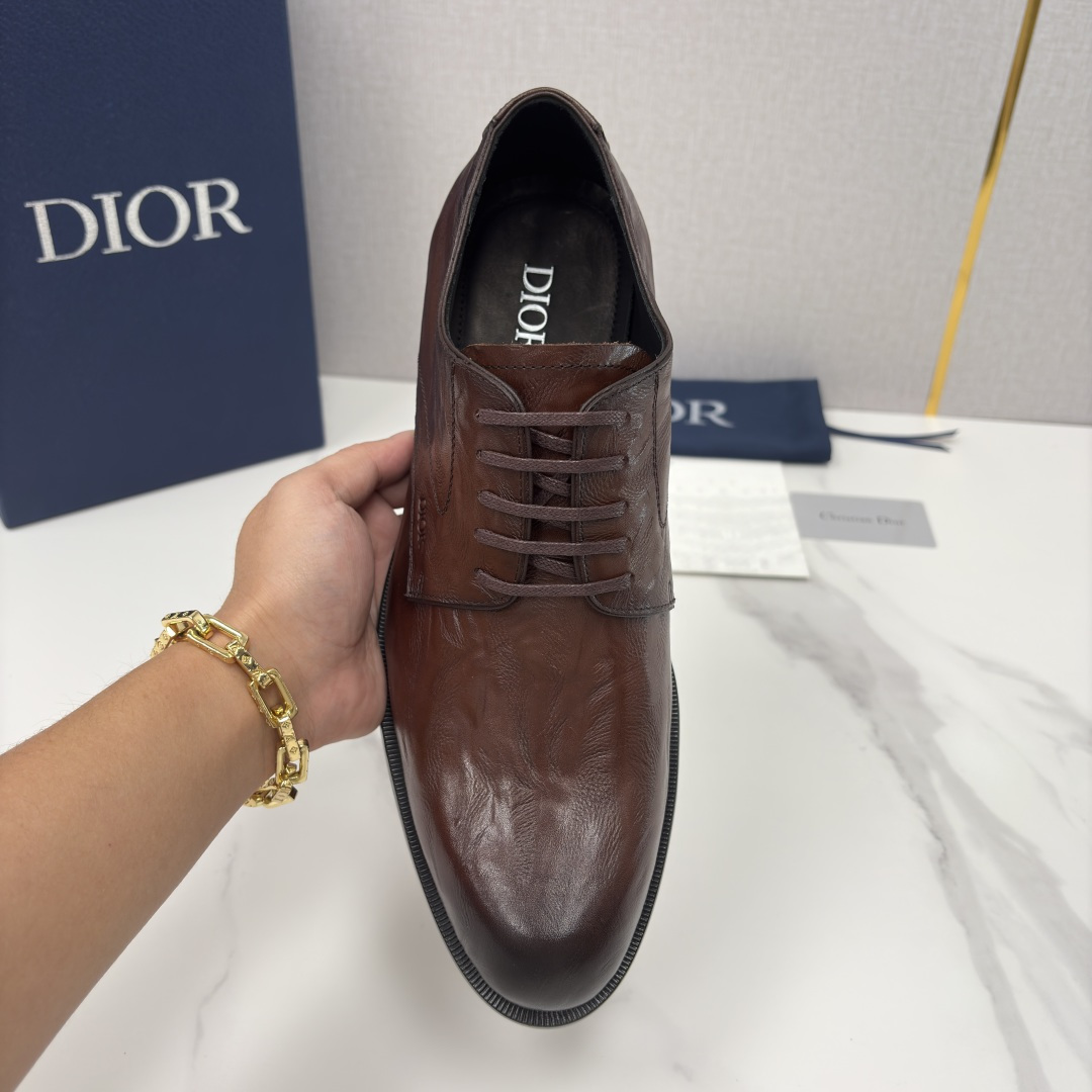 💋💍CD家新品 Dio* 迪-奥 新款男士正装鞋皮鞋， Timeless 德比鞋 官方98800。 这款