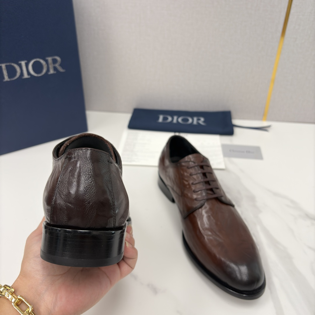 💋💍CD家新品 Dio* 迪-奥 新款男士正装鞋皮鞋， Timeless 德比鞋 官方98800。 这款
