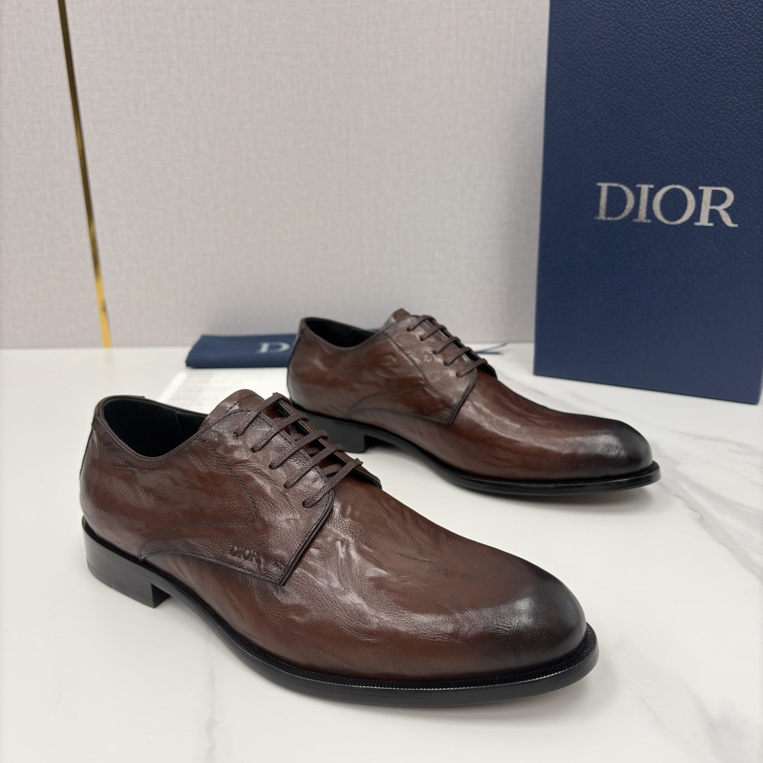 💋💍CD家新品 Dio* 迪-奥 新款男士正装鞋皮鞋， Timeless 德比鞋 官方98800。 这款