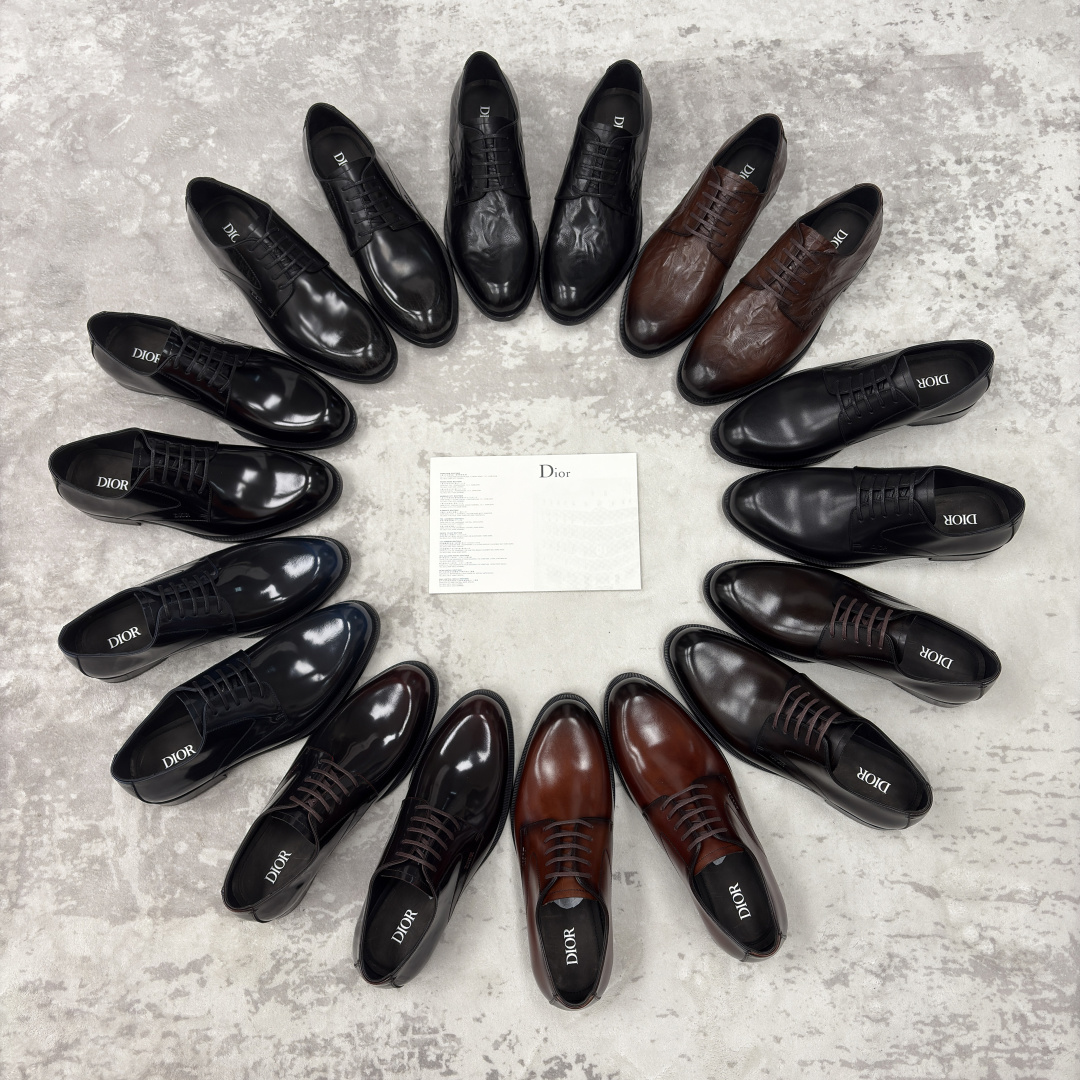 💋💍CD家新品 Dio* 迪-奥 新款男士正装鞋皮鞋， Timeless 德比鞋 官方98800。 这款