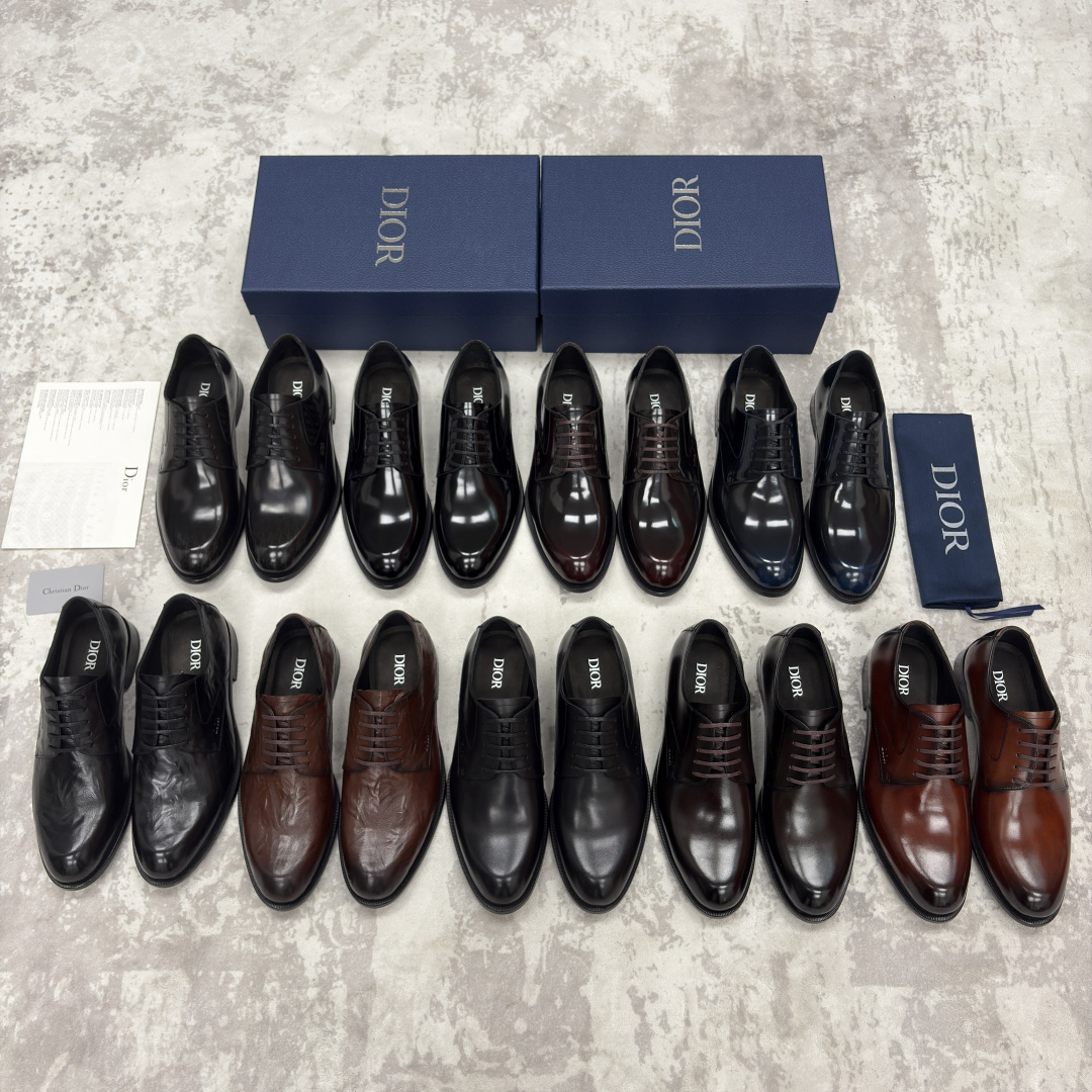 💋💍CD家新品 Dio* 迪-奥 新款男士正装鞋皮鞋， Timeless 德比鞋 官方98800。 这款