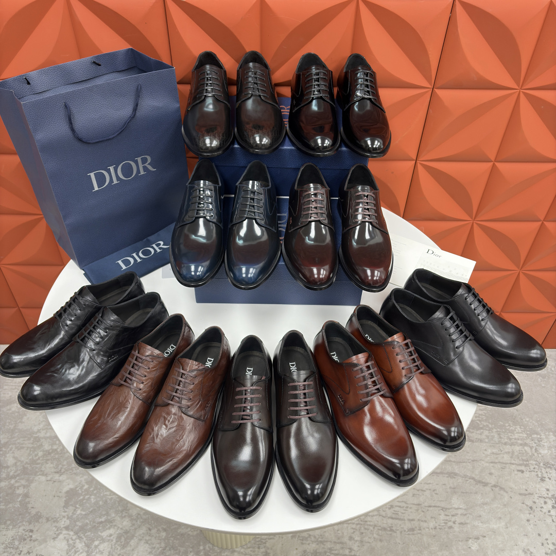 💋💍CD家新品 Dio* 迪-奥 新款男士正装鞋皮鞋， Timeless 德比鞋 官方98800。 这款