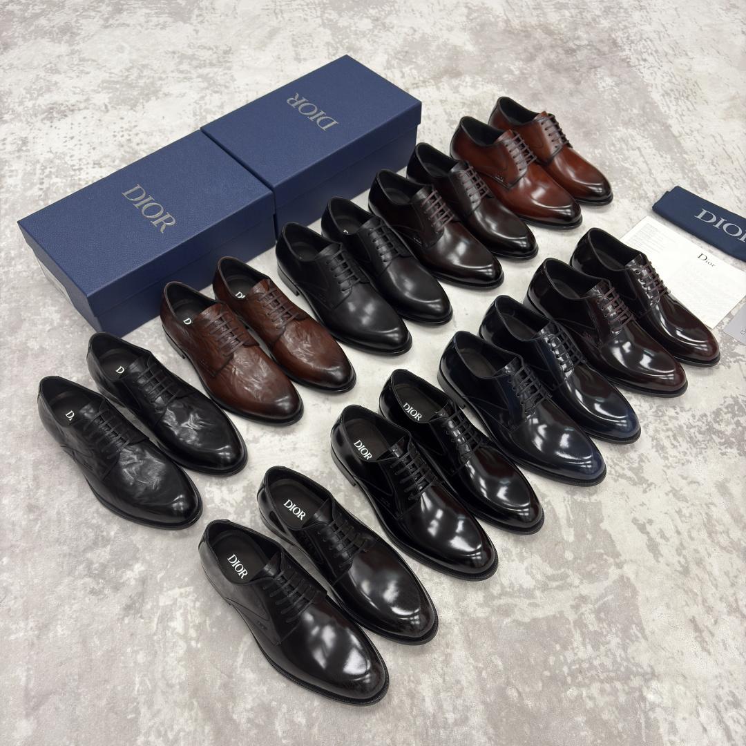 💋💍CD家新品 Dio* 迪-奥 新款男士正装鞋皮鞋， Timeless 德比鞋 官方98800。 这款