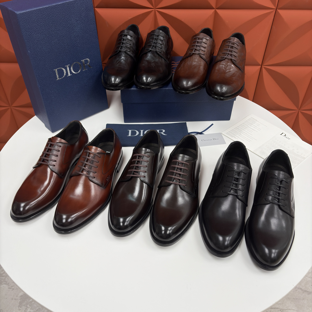 💋💍CD家新品 Dio* 迪-奥 新款男士正装鞋皮鞋， Timeless 德比鞋 官方98800。 这款