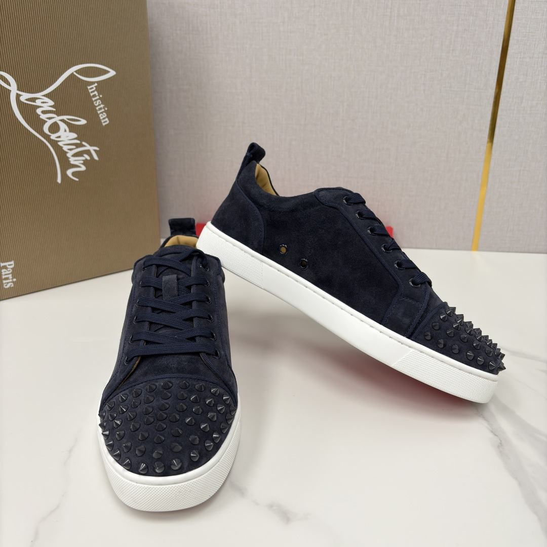 💋💍CL家官方同步新品 🆑Christia* Loubouti*（红底鞋） 男士运动鞋板鞋系列 铆钉休闲