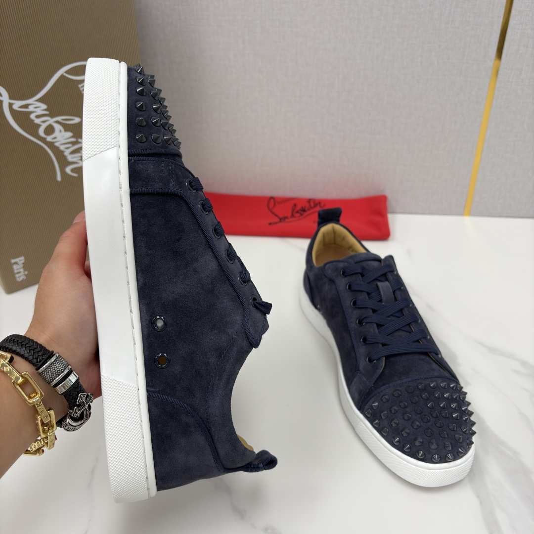 💋💍CL家官方同步新品 🆑Christia* Loubouti*（红底鞋） 男士运动鞋板鞋系列 铆钉休闲