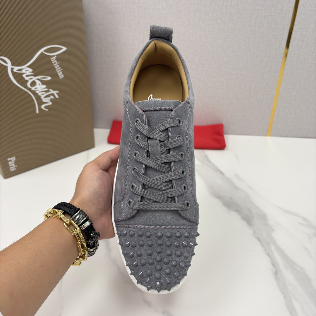 💋💍CL家官方同步新品 🆑Christia* Loubouti*（红底鞋） 男士运动鞋板鞋系列 铆钉休闲