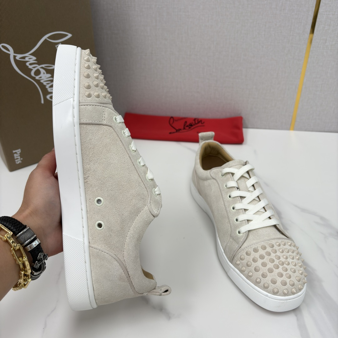 💋💍CL家官方同步新品 🆑Christia* Loubouti*（红底鞋） 男士运动鞋板鞋系列 铆钉休闲