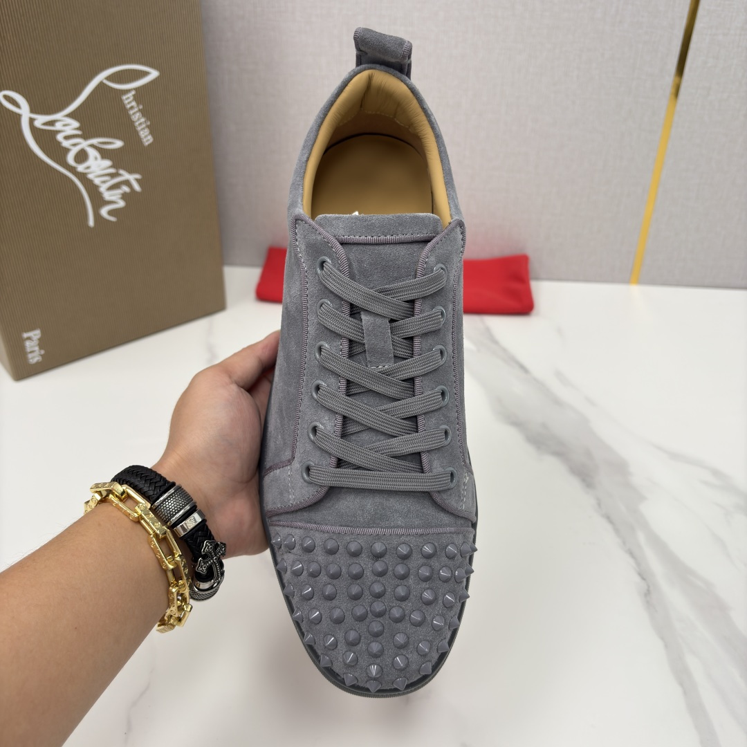 💋💍CL家官方同步新品 🆑Christia* Loubouti*（红底鞋） 男士运动鞋板鞋系列 铆钉休闲