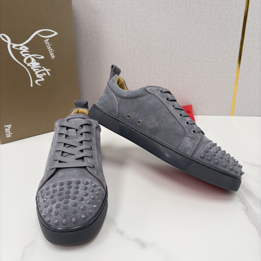 💋💍CL家官方同步新品 🆑Christia* Loubouti*（红底鞋） 男士运动鞋板鞋系列 铆钉休闲