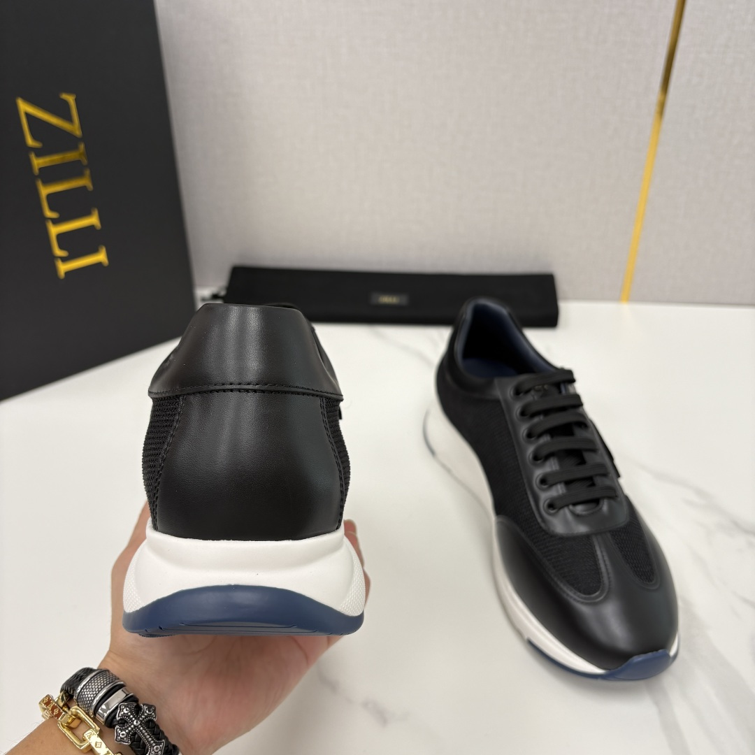 💋💍ZL家新品 Zill* 兹-利 是1970创立的法国高奢男装品牌 轻奢运动休闲鞋 | 高定质感的“通