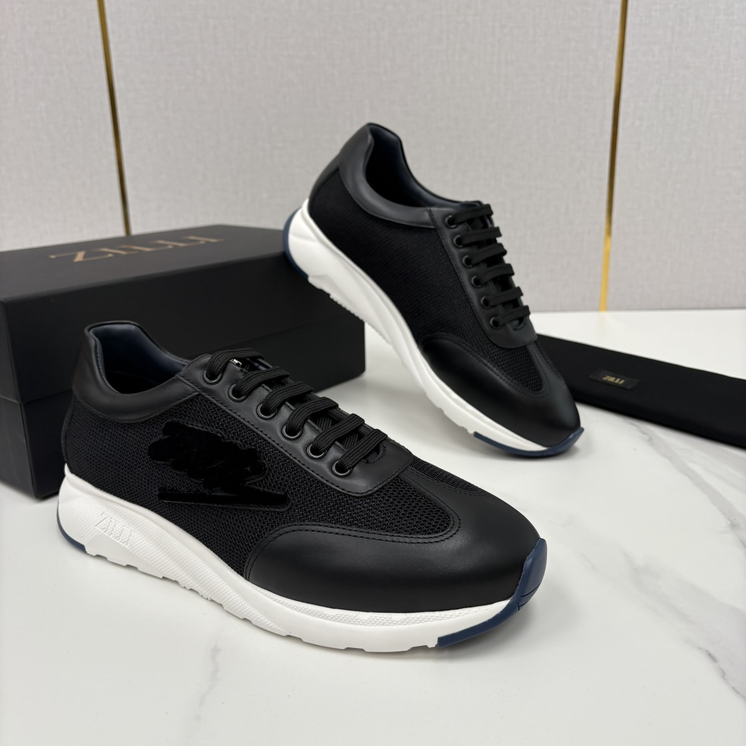 💋💍ZL家新品 Zill* 兹-利 是1970创立的法国高奢男装品牌 轻奢运动休闲鞋 | 高定质感的“通