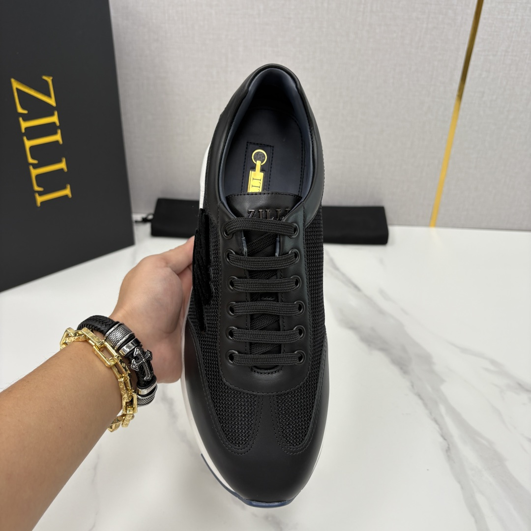 💋💍ZL家新品 Zill* 兹-利 是1970创立的法国高奢男装品牌 轻奢运动休闲鞋 | 高定质感的“通