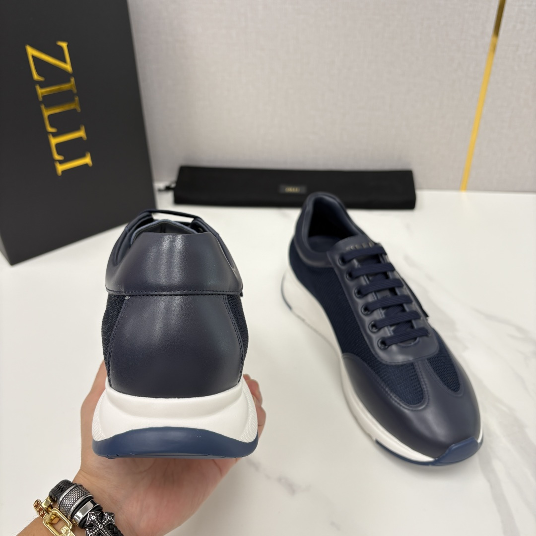 💋💍ZL家新品 Zill* 兹-利 是1970创立的法国高奢男装品牌 轻奢运动休闲鞋 | 高定质感的“通