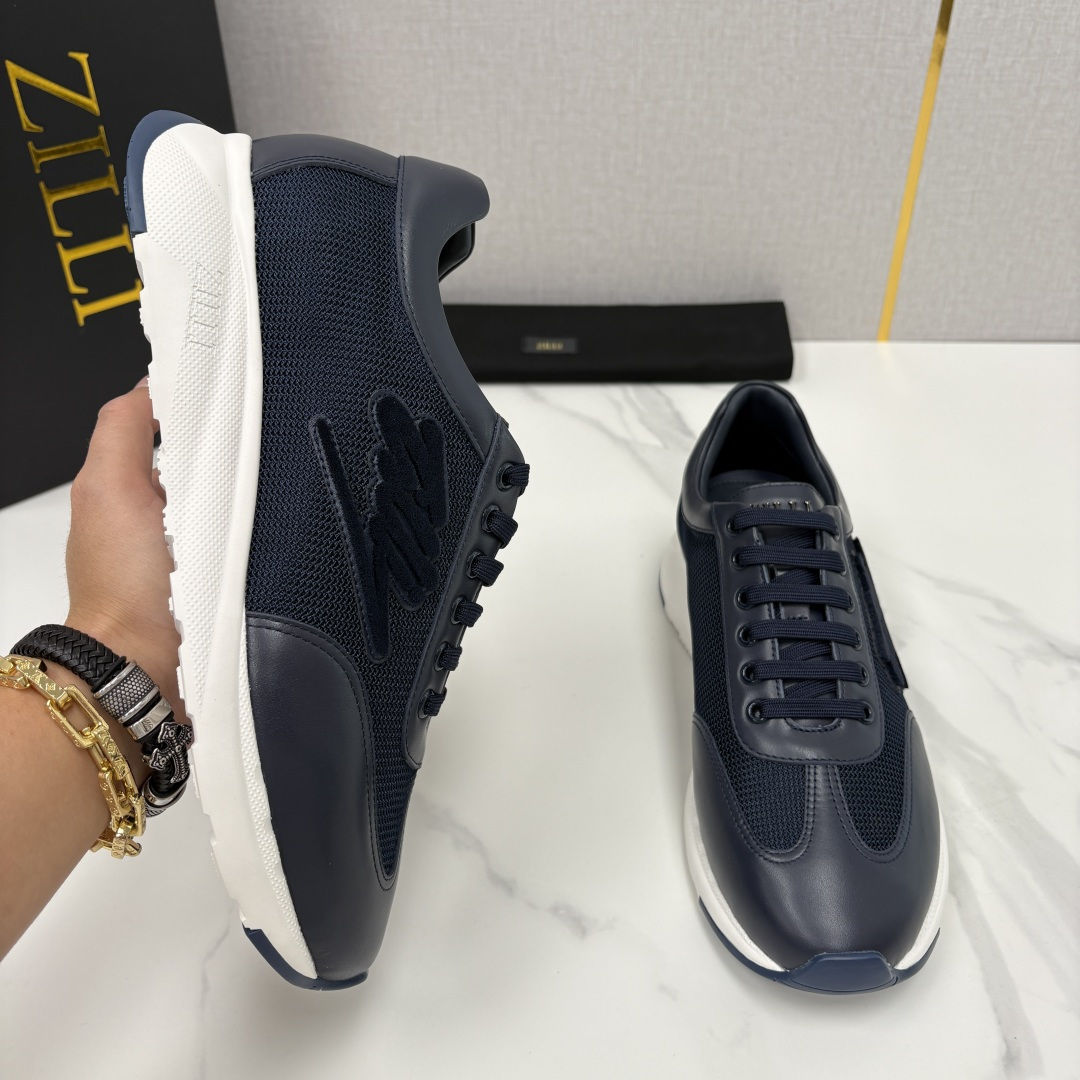 💋💍ZL家新品 Zill* 兹-利 是1970创立的法国高奢男装品牌 轻奢运动休闲鞋 | 高定质感的“通