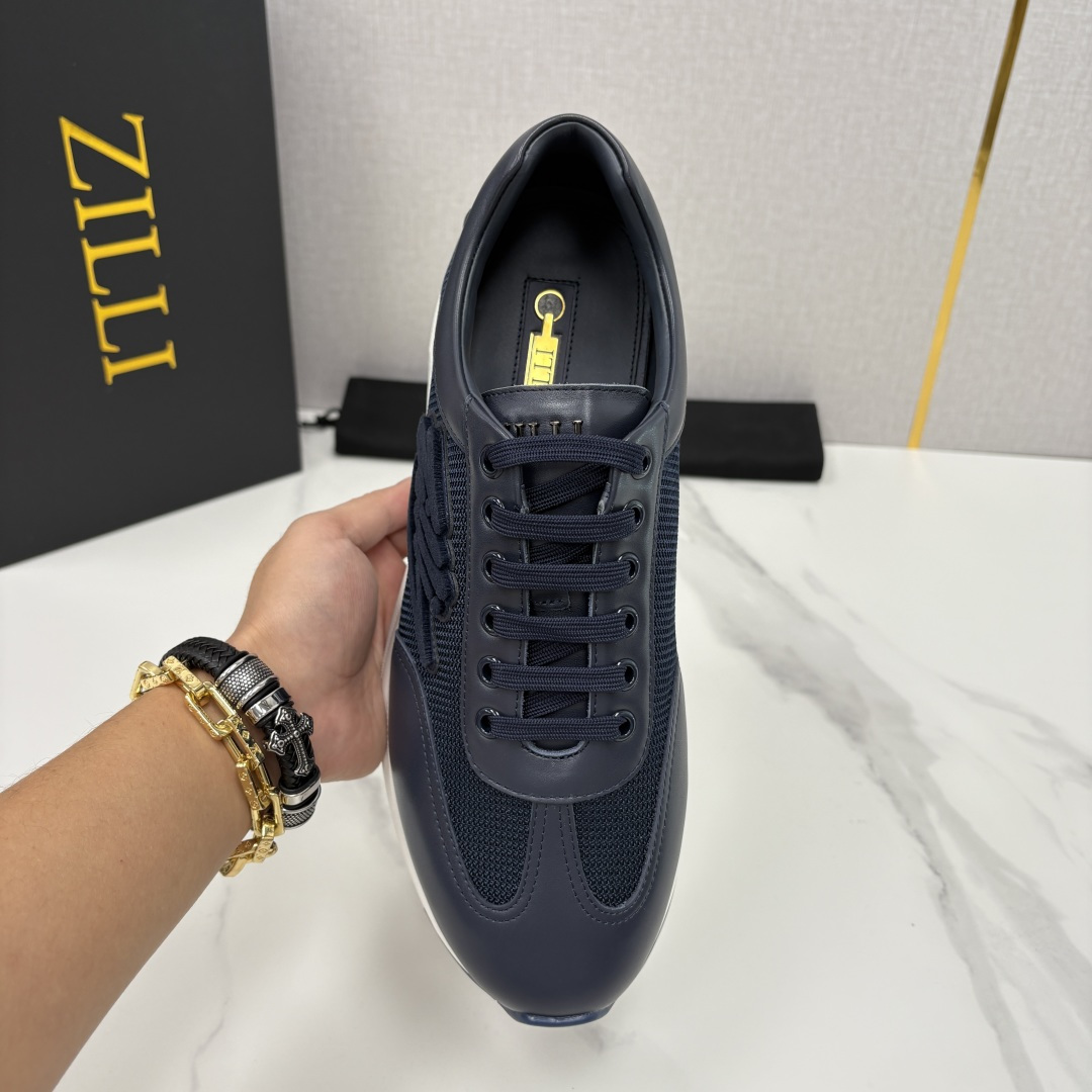 💋💍ZL家新品 Zill* 兹-利 是1970创立的法国高奢男装品牌 轻奢运动休闲鞋 | 高定质感的“通
